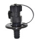 On-board feedthrough with 3/4' hose connection - Bulkhead Fitting 3/4" Hose - 09-10616 - Johnson Pump
